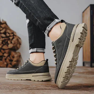 BRITISH STYLE RETRO CASUAL BOOT K821B